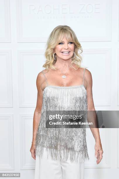 Goldie Hawn attends Rachel Zoe SS18 Presentation at Sunset Tower Hotel on September 5, 2017 in West Hollywood, California.