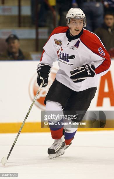 Matt Duchene of Team Cherry skates in the 2009 Home Hardware CHL/NHL Top Prospects Game against Team Orr on Wednesday January 14, 2009 at the General...