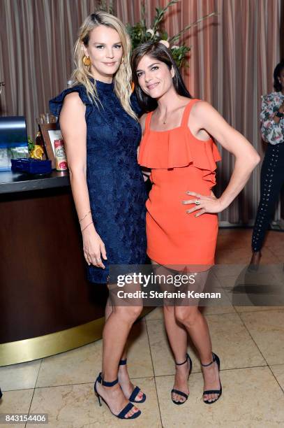 Kelly Sawyer and Selma Blair attend Rachel Zoe SS18 Presentation at Sunset Tower Hotel on September 5, 2017 in West Hollywood, California.