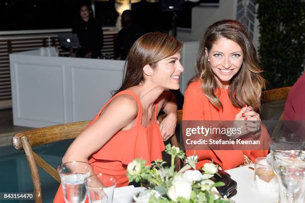 Rebecca Dane and Selma Blair attend Rachel Zoe SS18 Presentation at Sunset Tower Hotel on September 5, 2017 in West Hollywood, California.