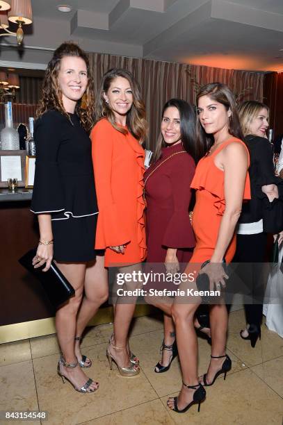 Candace Nelson, Rebecca Dane, Soleil Moon Frye and Selma Blair attend Rachel Zoe SS18 Presentation at Sunset Tower Hotel on September 5, 2017 in West...