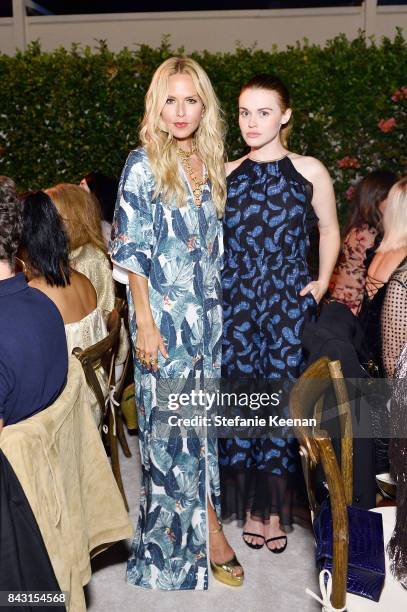 Rachel Zoe and Holland Rodden attend Rachel Zoe SS18 Presentation at Sunset Tower Hotel on September 5, 2017 in West Hollywood, California.