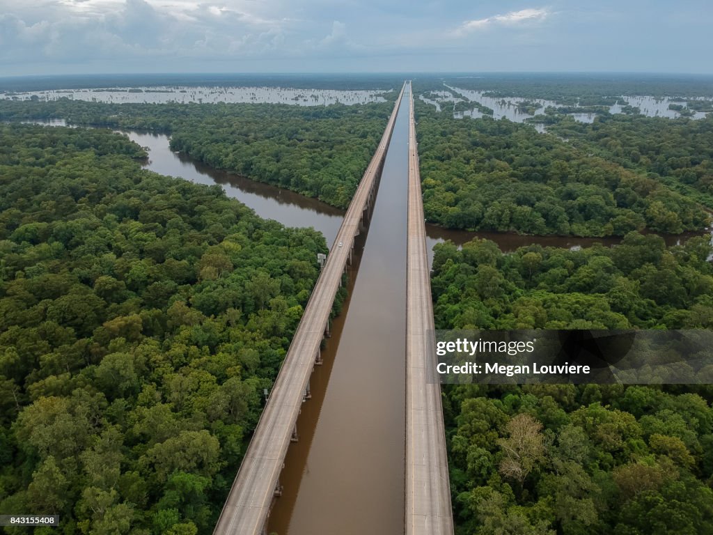 Atchafalaya Basin Bridge Interstate 10 Louisiana