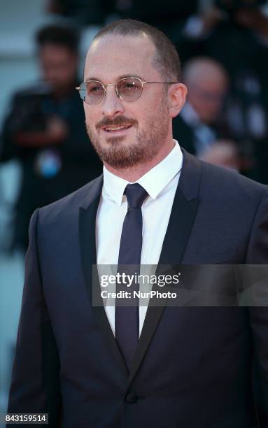 Darren Aronofsky attends the Gala Screening and World Premiere of 'mother!' during the 74th Venice Film Festival on September 5, 2017 in Venice,...