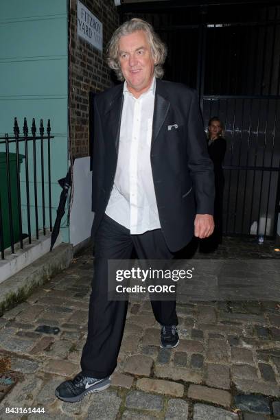 James May at the GQ awards afterparty in Primrose Hill on September 5, 2017 in London, England.