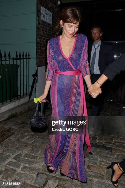 Anna Friel at the GQ awards afterparty in Primrose Hill on September 5, 2017 in London, England.