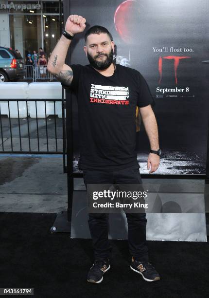 Actor Guillermo Diaz attends the premiere of Warner Bros. Pictures and New Line Cinemas' 'It' at TCL Chinese Theatre on September 5, 2017 in...