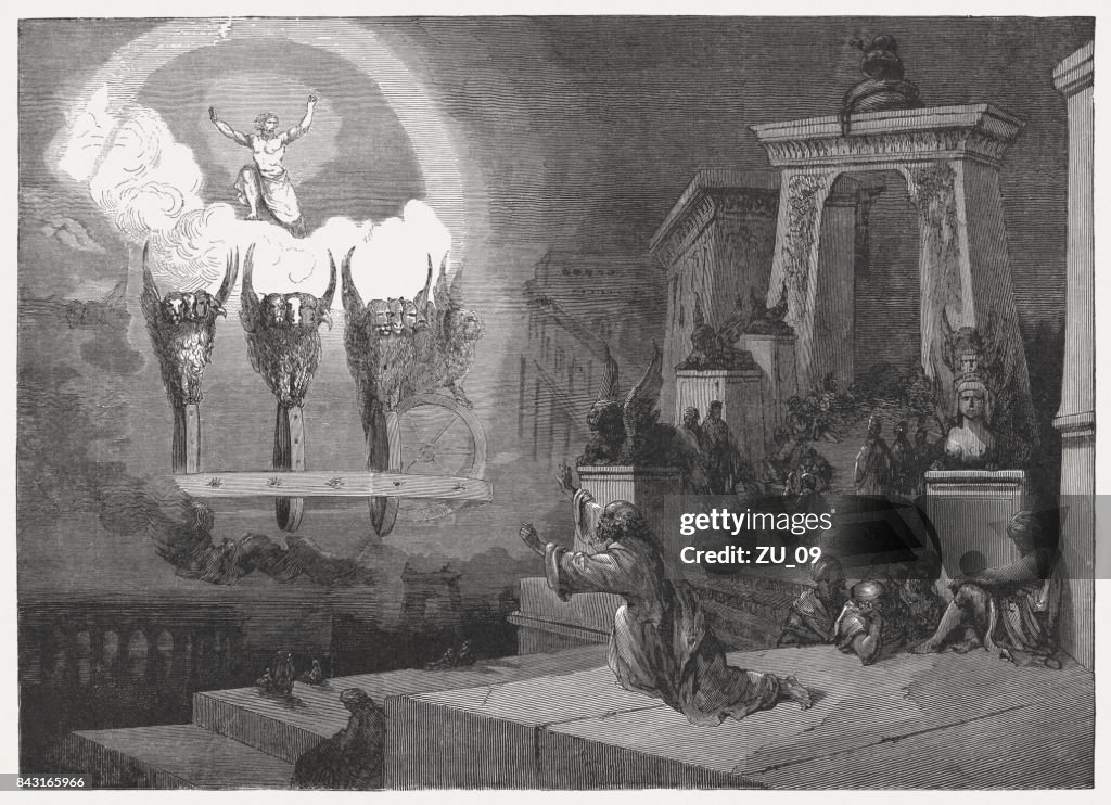 Ezechiël de visie van de heerlijkheid van God (Ezechiël 1)