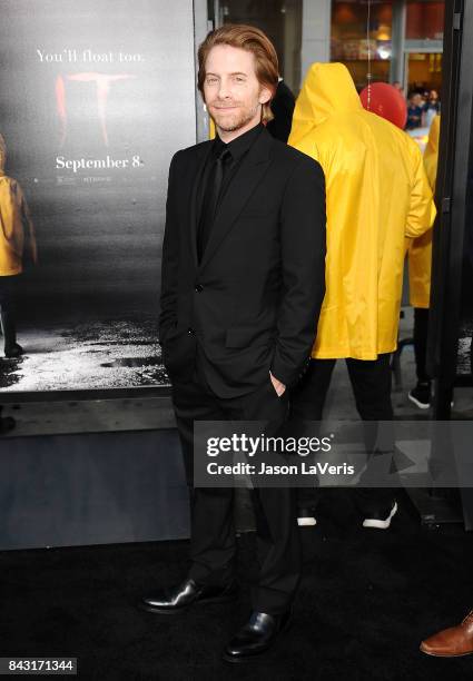 Actor Seth Green attends the premiere of "It" at TCL Chinese Theatre on September 5, 2017 in Hollywood, California.