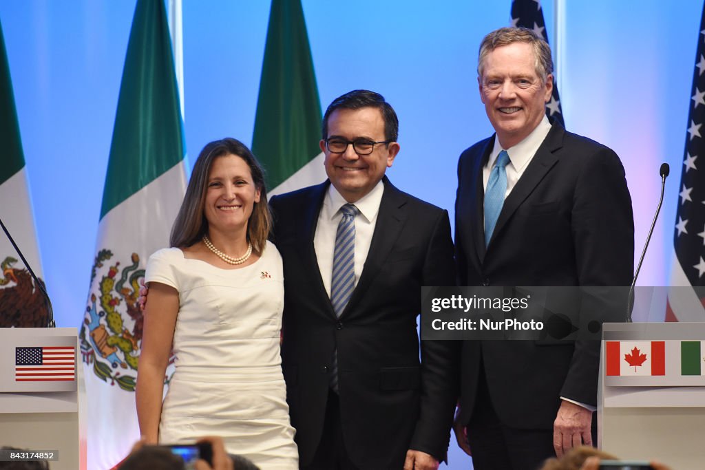 Second Round of NAFTA Negotiations in Mexico City