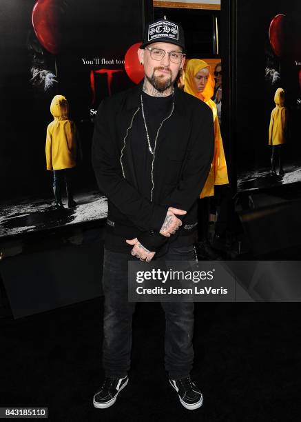 Benji Madden attends the premiere of "It" at TCL Chinese Theatre on September 5, 2017 in Hollywood, California.