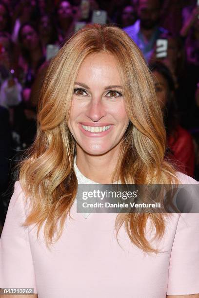 Actress Julia Roberts attends Calzedonia Legs Show on September 5, 2017 in Verona, Italy.
