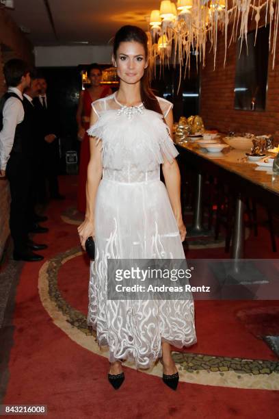 Tiffany Brouwer attends 'A Royal Affair' reception during the 74th Venice Film Festival at Pallazina G on September 5, 2017 in Venice, Italy.