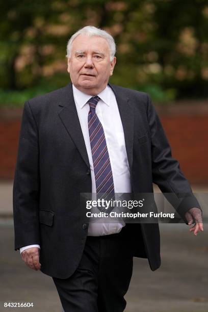 Solicitor Peter Metcalf, who acted for South Yorkshire Police following the Hillsborough disaster arrives at Preston Crown Court on September 6, 2017...