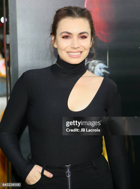 Sophie Simmons attends the premiere of Warner Bros. Pictures and New Line Cinema's 'It' on September 5, 2017 in Los Angeles, California.