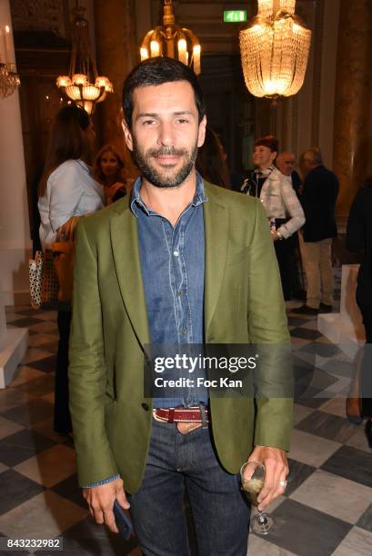 Alexis Mabille attends The Art De La Matiere AD Interieurs 2017 Preview at Hotel de La Monnaie on September 5, 2017 in Paris, France.