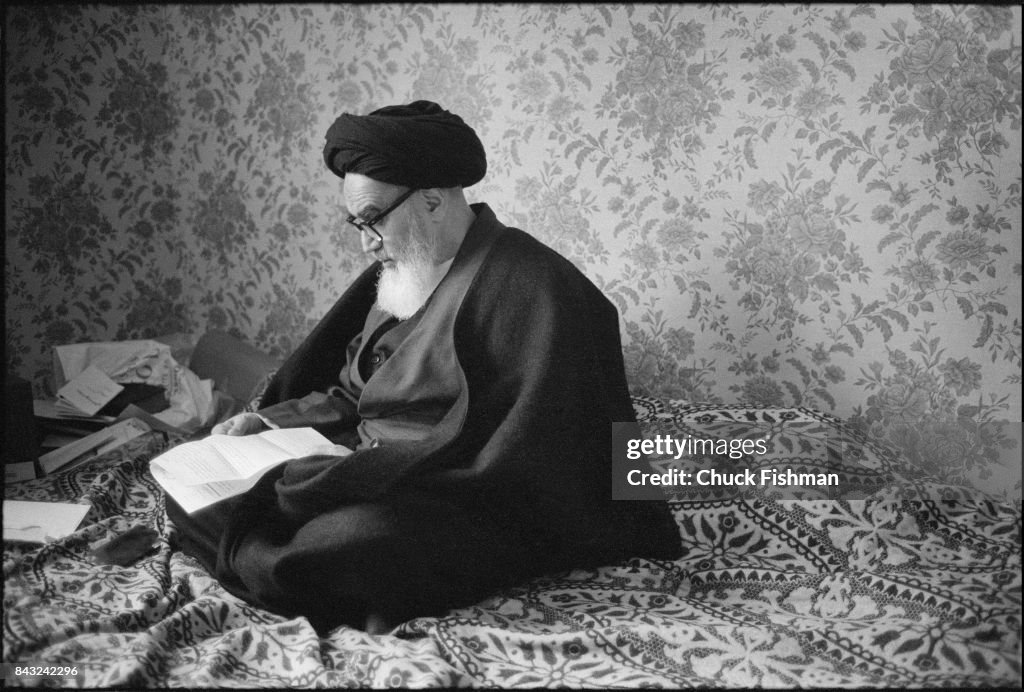 Ayatollah Khomeini In Exile