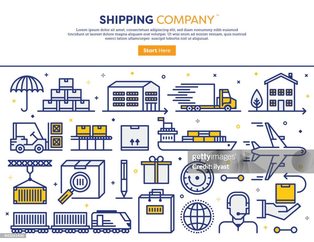 Shipping Services Concept