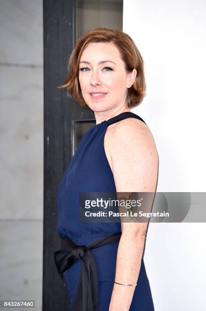 Molly Parker attends the 'Wormwood' photocall during the 74th Venice Film Festival at Sala Casino on September 6, 2017 in Venice, Italy.