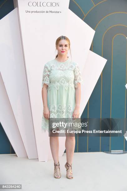 Paula Usero attends 'Velvet Colecction' photocall during the FesTVal 2017 on September 5, 2017 in Vitoria-Gasteiz, Spain.