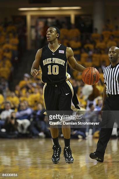 Wake Forest Ishmael Smith in action vs Boston College. Chestnut Hill, MA 1/14/2009 CREDIT: Damian Strohmeyer