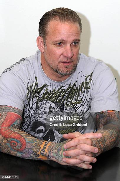 Jesse James attends the Motor Bike Expo 2009 on January 16, 2009 in Verona, Italy.