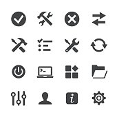 Tool and Setting Icons - Acme Series
