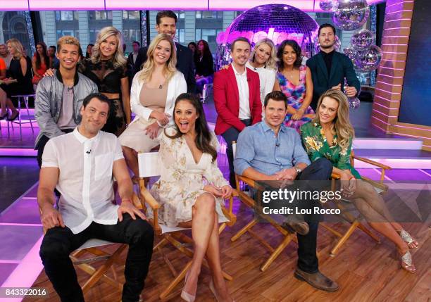 The cast of Season 25 of "Dancing with the Stars," are announced live on "Good Morning America," Wednesday, September 6, 2017 on the Walt Disney...