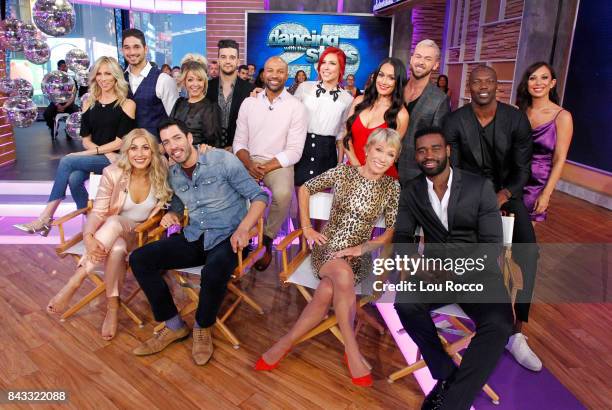 The cast of Season 25 of "Dancing with the Stars," are announced live on "Good Morning America," Wednesday, September 6, 2017 on the Walt Disney...