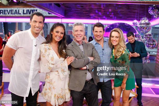 The cast of Season 25 of "Dancing with the Stars," are announced live on "Good Morning America," Wednesday, September 6, 2017 on the Walt Disney...