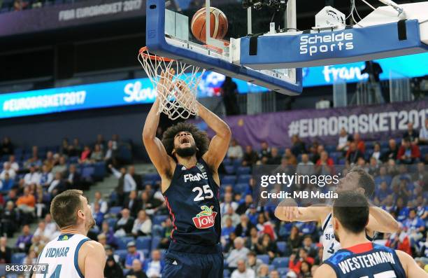 Louis Labeyrie of France during the FIBA Eurobasket 2017 Group A match between Slovenia and France on September 6, 2017 in Helsinki, Finland.