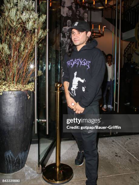 Skrillex is seen on September 05, 2017 in Los Angeles, California.