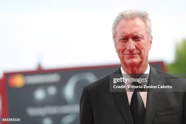 Bryan Brown walks the red carpet ahead of the 'Sweet Country' screening during the 74th Venice Film Festival at Sala Grande on September 6, 2017 in...