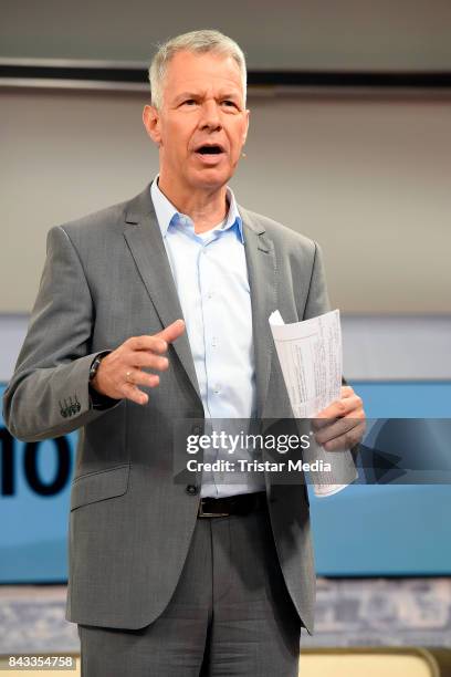 Peter Kloeppel attends the 'RTL Com.mit' Award 2017 at Internationale Funkausstellung on September 6, 2017 in Berlin, Germany.