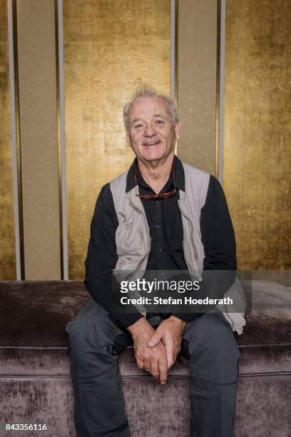 Bill Murray poses for a photo during Universal Inside 2017 organized by Universal Music Group at Mercedes-Benz Arena on September 6, 2017 in Berlin,...