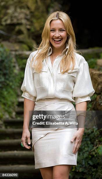 Actress Kate Hudson attends "Bride Wars" photocall at De Russie Hotel on January 17, 2009 in Rome, Italy.