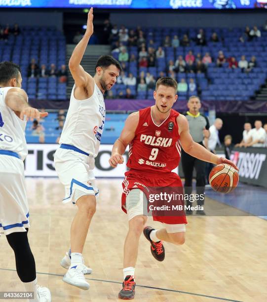 Mateusz Ponitka of Poland during the FIBA Eurobasket 2017 Group A match between Greece and Poland on September 6, 2017 in Helsinki, Finland.