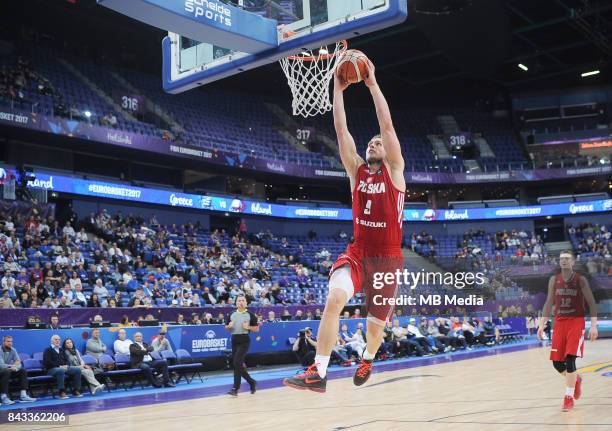 Mateusz Ponitka of Poland during the FIBA Eurobasket 2017 Group A match between Greece and Poland on September 6, 2017 in Helsinki, Finland.