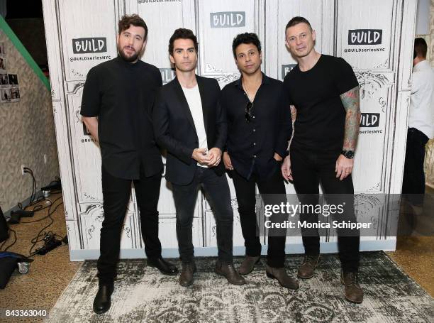 Musicians Jamie Morrison, Kelly Jones, Adam Zindani and Richard Jones from the rock band Stereophonics discuss their album "Scream Above The Sounds"...