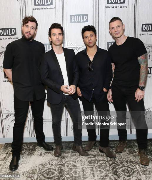 Musicians Jamie Morrison, Kelly Jones, Adam Zindani and Richard Jones from the rock band Stereophonics discuss their album "Scream Above The Sounds"...