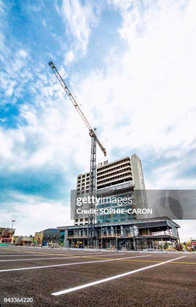 hotel sheraton de st-hyacinthe - échafaudage fotografías e imágenes de stock