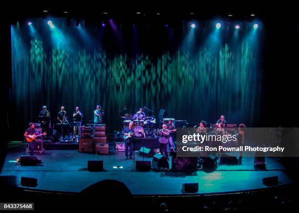 Steely Dan, with founders Walter Becker and Donald Fagen, perform at The Beacon Theater in New York City, August 3, 2009.