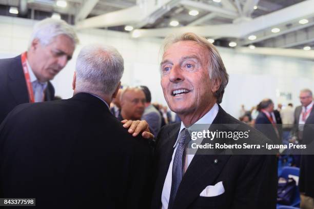 Luca Cordero di Montezemolo President of Alitalia attends Farete at Bologna's Fair District on September 6, 2017 in Bologna, Italy.