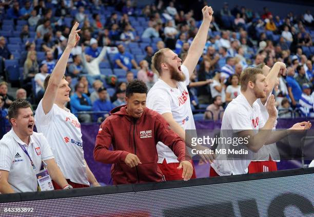 Radosc Polski during the FIBA Eurobasket 2017 Group A match between Greece and Poland on September 6, 2017 in Helsinki, Finland.