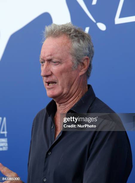 Bryan Brown attends the 'Sweet Country' photocall during the 74th Venice Film Festival in Venice, Italy, on September 6, 2017.