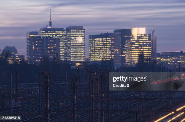 brussels skyline - brussels skyline stock pictures, royalty-free photos & images