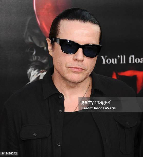 Musician Ian Astbury of the band The Cult attends the premiere of "It" at TCL Chinese Theatre on September 5, 2017 in Hollywood, California.