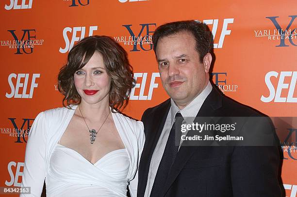 Actress Vera Farmiga and writer/director Rod Lurie attend the New York screening of "Nothing But The Truth" at Cinema 2 on November 13, 2008 in New...