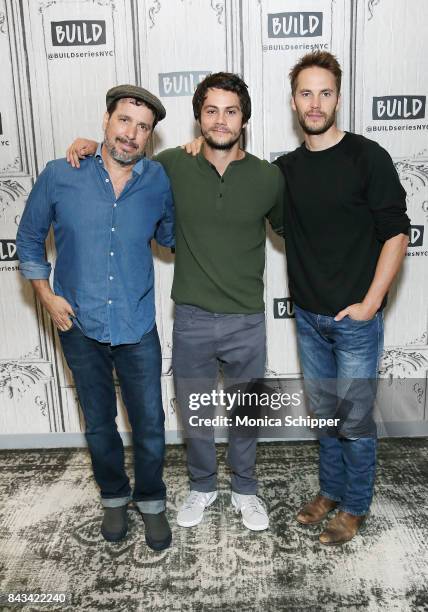 Director Michael Cuesta and actors Dylan O'Brien and Taylor Kitsch discuss their new movie "American Assassin" at Build Studio on September 6, 2017...