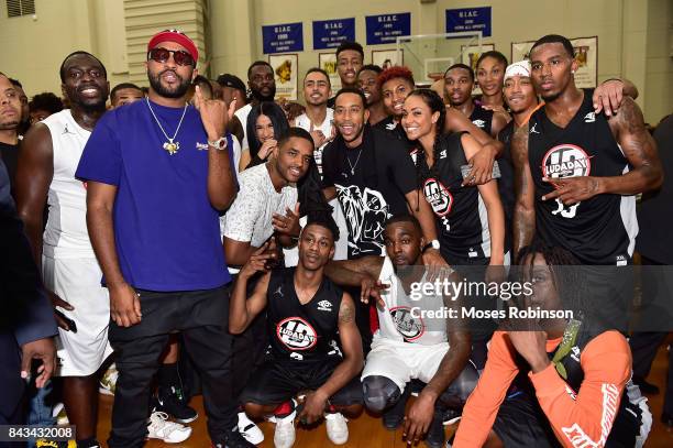 General view of 2017 LudaDay Celebrity Basketball Game at Morehouse College - Forbes Arena on September 3, 2017 in Atlanta, Georgia.